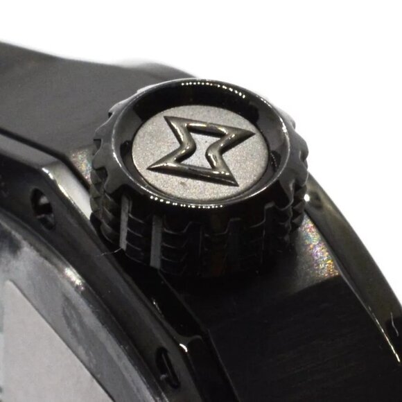 EDOX Men's 42mm Rally Timer Big Date 64008-37N-NOR Stainless Steel Rubber Watch! - Picture 4 of 11